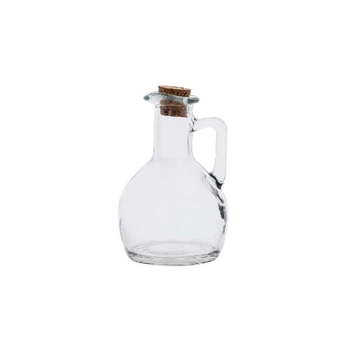 Botella de aceite y vinagre de vidrio 7,6 x 12 cm