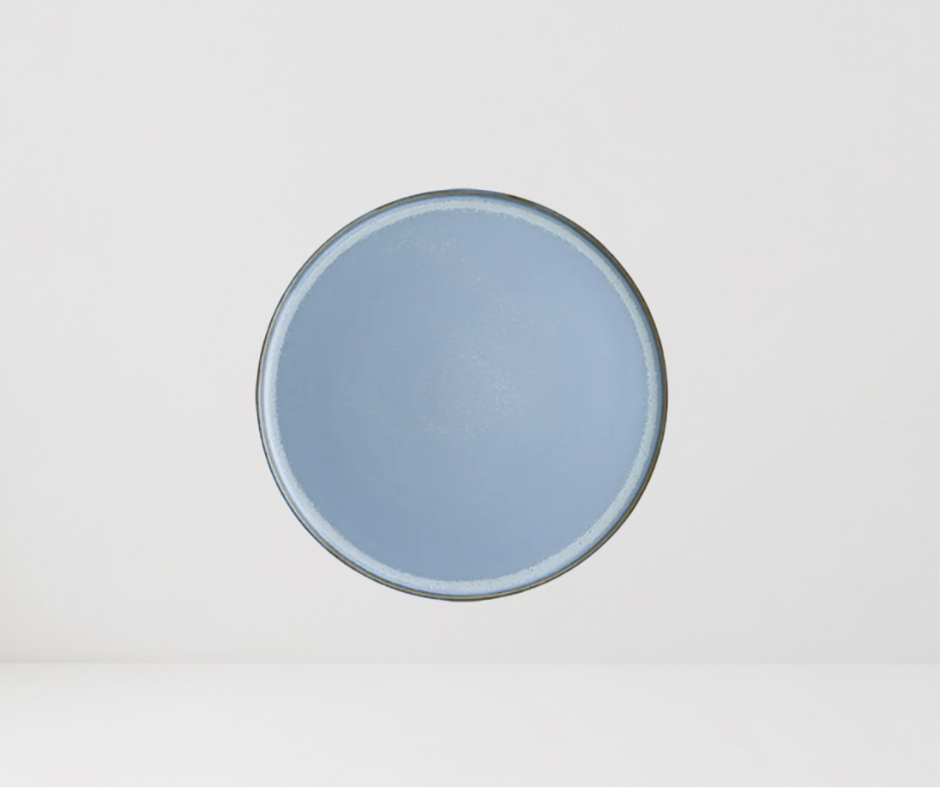 Plato plano de 28 cm, Colección Sky