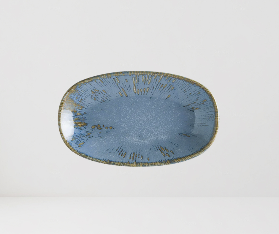 PLATO OVALADO GOURMET SKY SNELL 19X11 CM