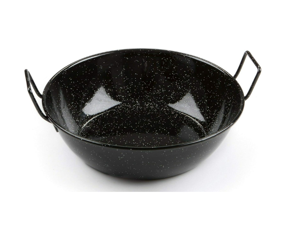 Sartén Honda de Acero Esmaltado 28 cm - 3.7 Litros