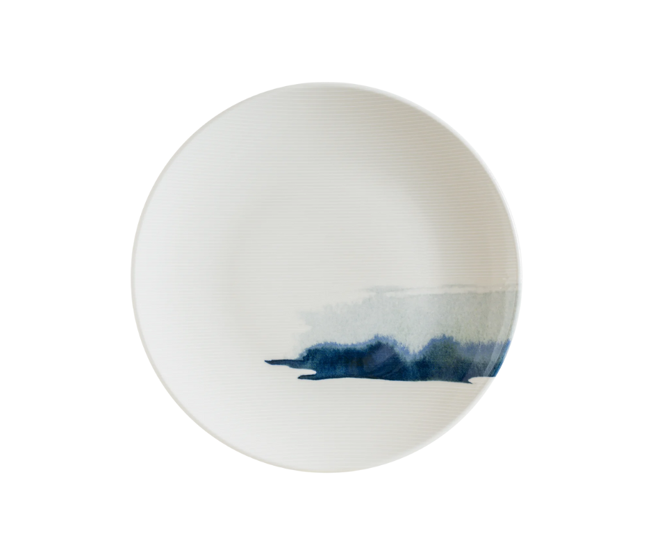 Plato Llano Gourmet Blue Wave 27 cm