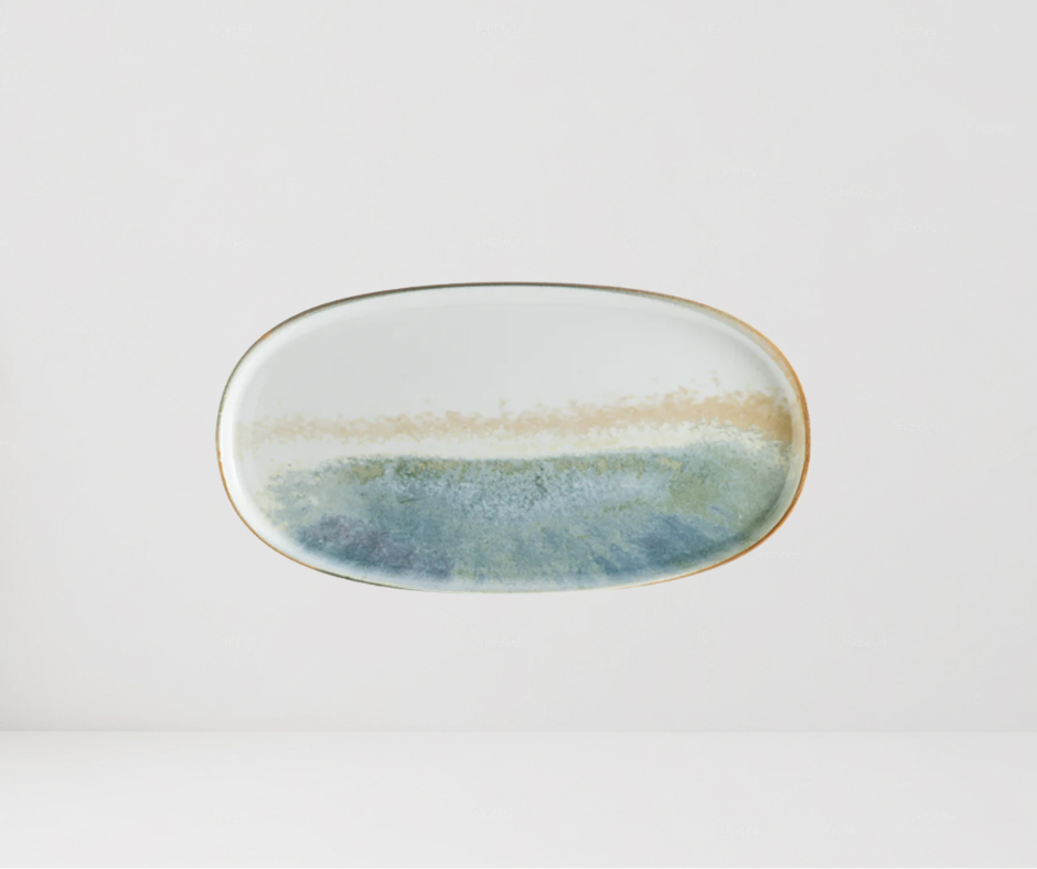 PLATO OVALADO FIUM HYGGE BONNA 30 CM