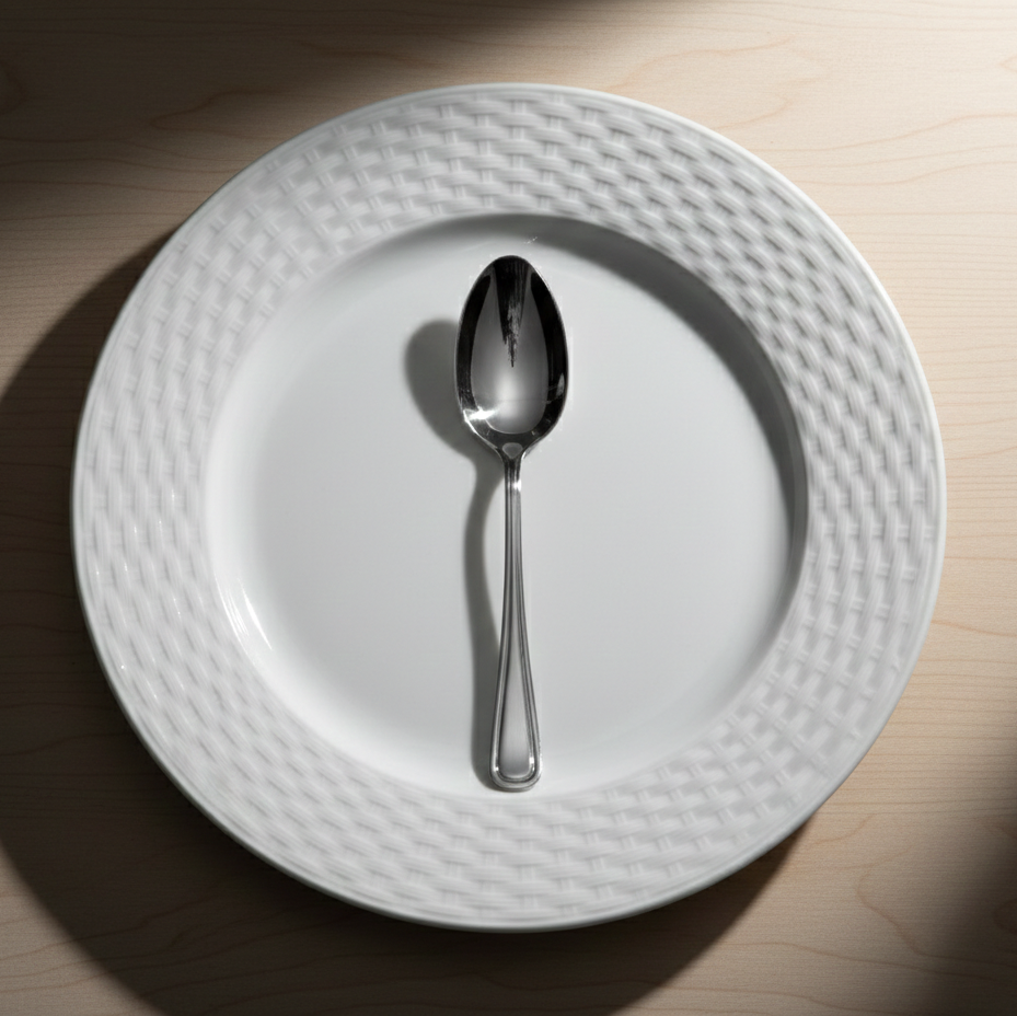 SET DE 12 CUCHARAS DE POSTRE COLECCIÓN ELÉGANCE