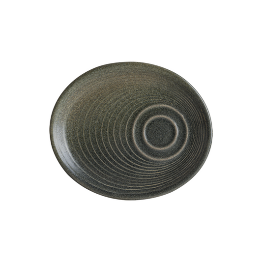 Plato de Desayuno Hornfels Ripple 20x17 cm - Colección Hornfels