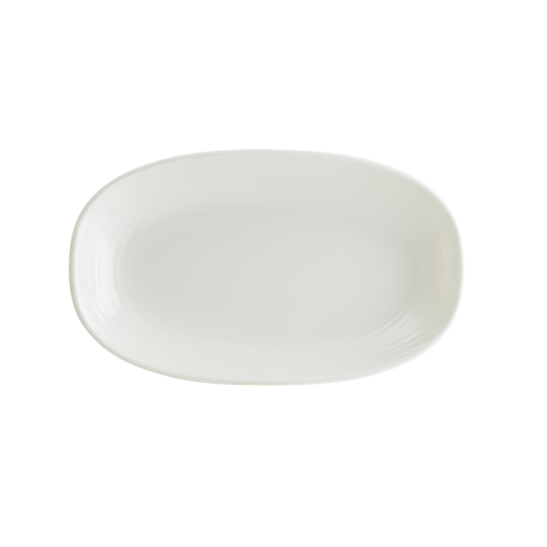 Plato Ovalado Gourmet Loop 34x19 cm - Colección Loop