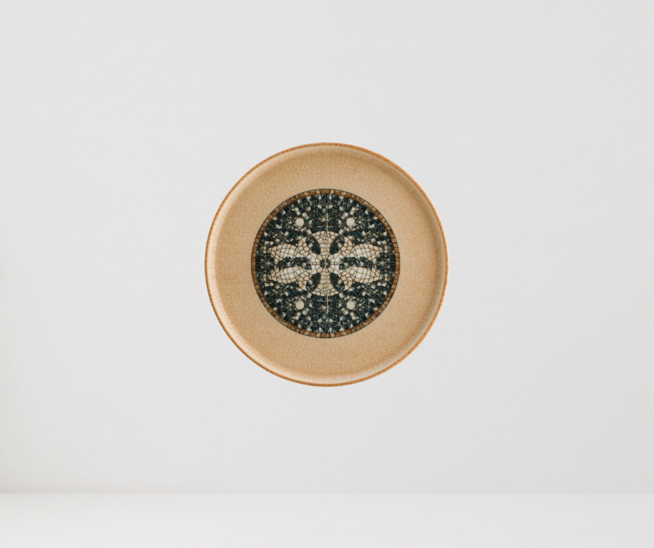PLATO PLANO MESOPOTAMIA 28CM