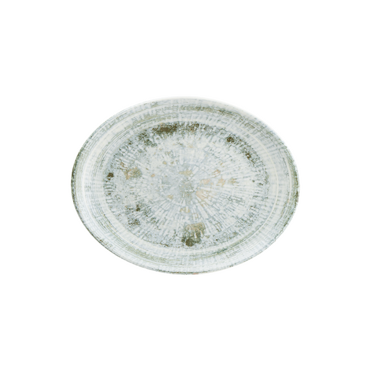 Plato Ovalado Odette Moove Oliva 31x24 cm