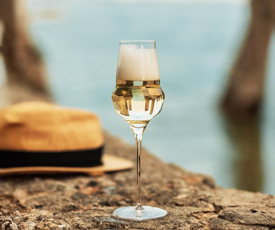 SET DE 6 COPAS DE CHAMPAGNE COCOON STOLZLE 340 ML