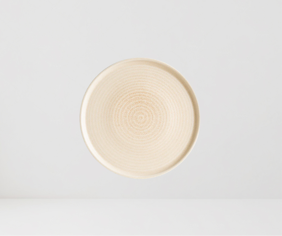 Plato Plano Mirage Ripple 21 cm - Colección Mirage