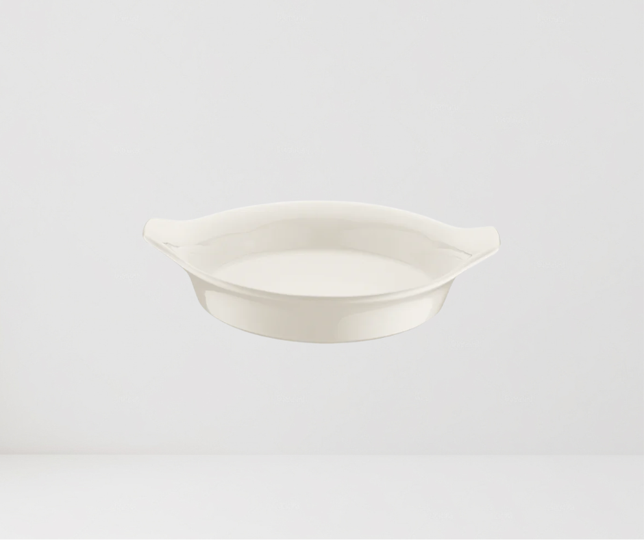 Plato Redondo con Asas Optiva 17 cm - Colección Optiva