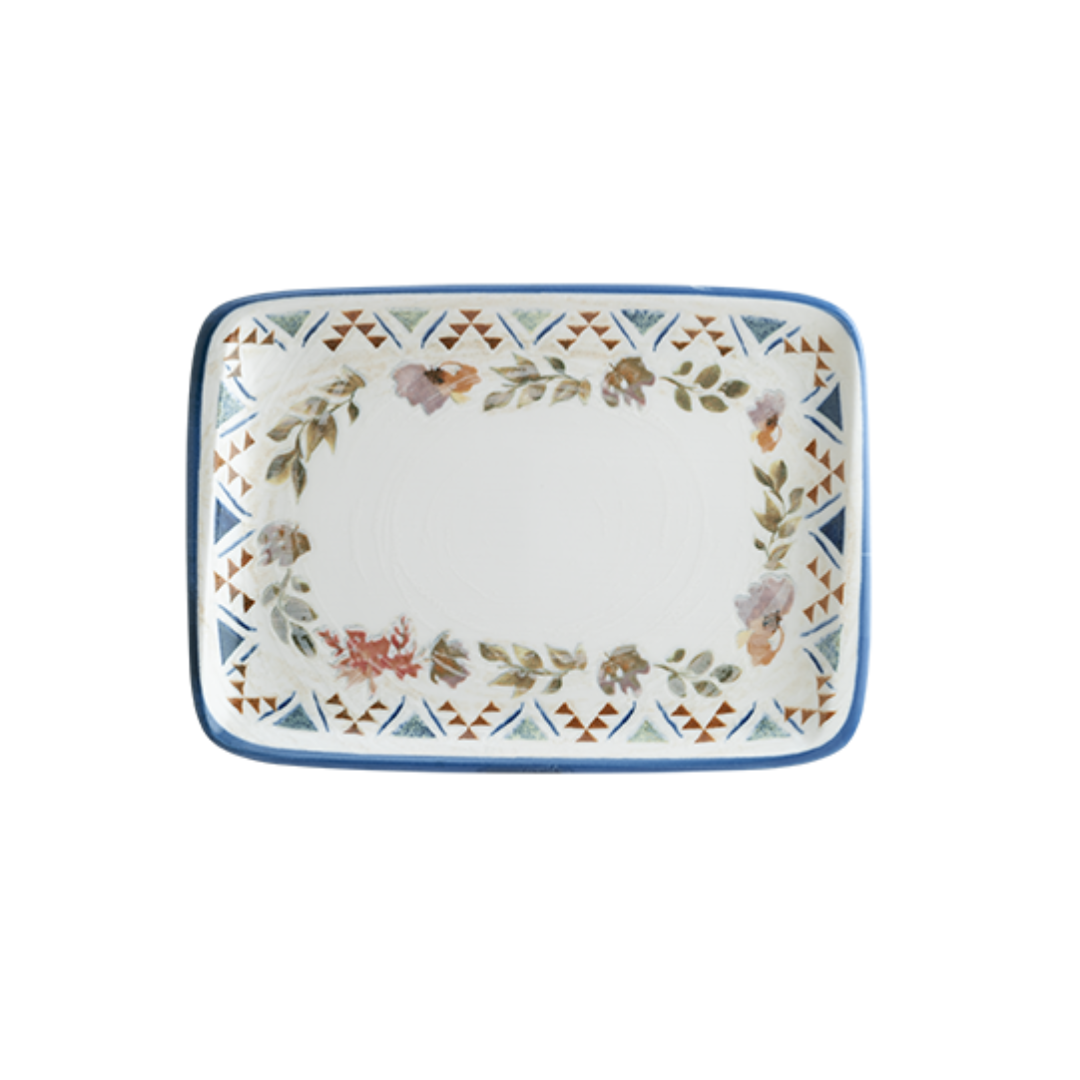 Plato Rectangular Spring Moove 23x16 cm - Colección Spring