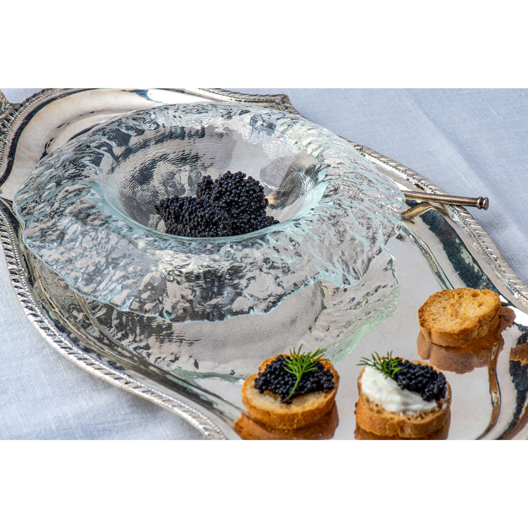 Plato Ovalado Mabel 30 x 22 x h:4 cm 1 Transparente