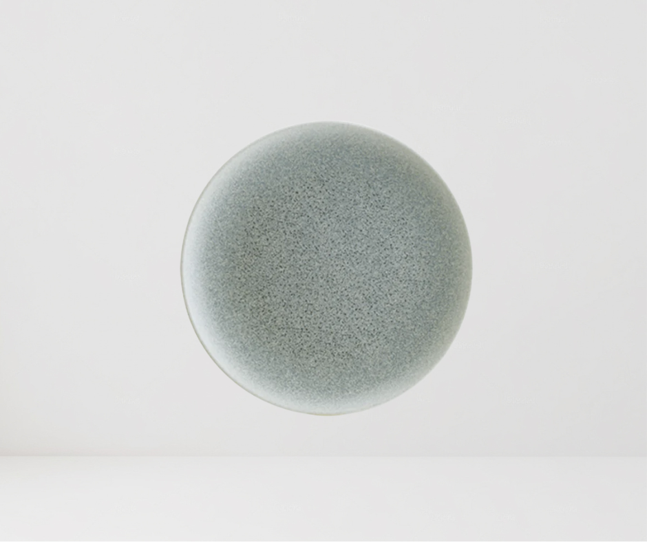 Plato plano Luca Blue de 21 cm
