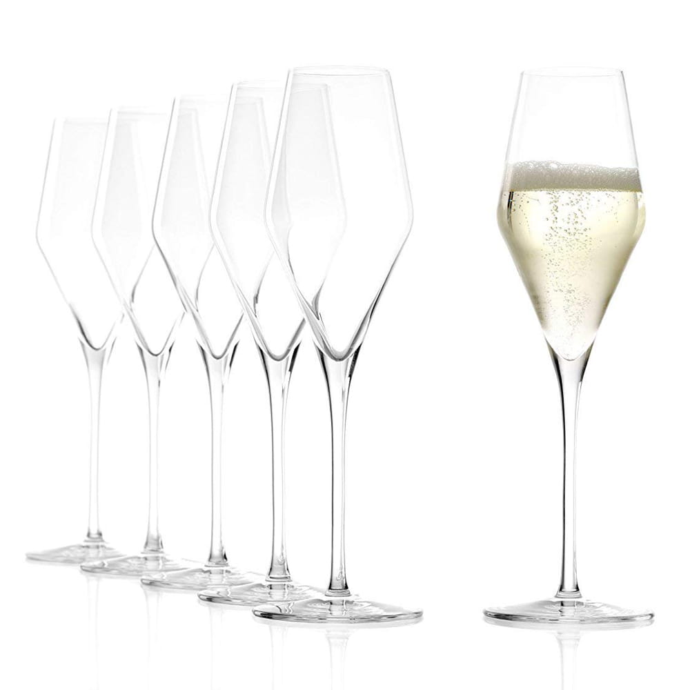 SET DE 6 COPAS CHAMPAGNE QUATROPHIL STOLZLE 290 ML