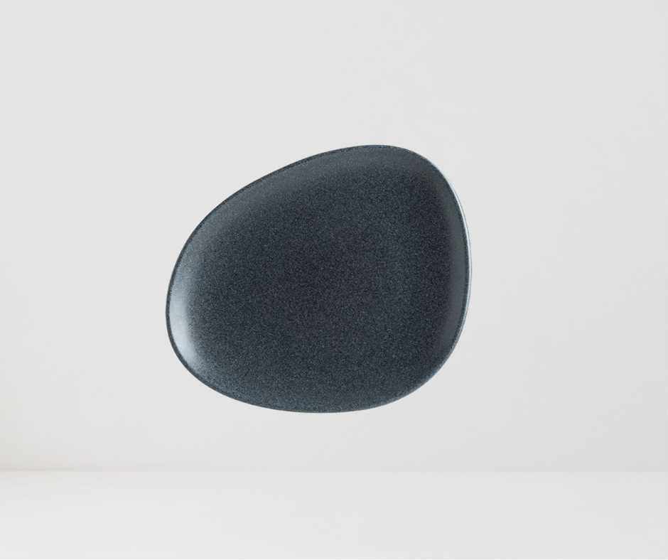 Plato Llano Graphite Vago 19 cm - Colección Graphite