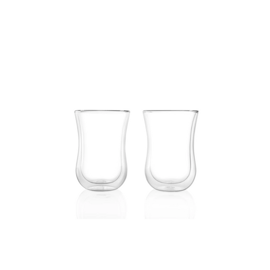 Juego de 2 Vasos de Doble Vidrio 230 ml - Coffee 'N More de Stölzle Lausitz