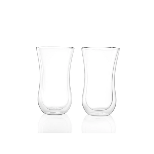 Juego de 2 Vasos de Doble Vidrio 330 ml - Coffee 'N More de Stölzle Lausitz