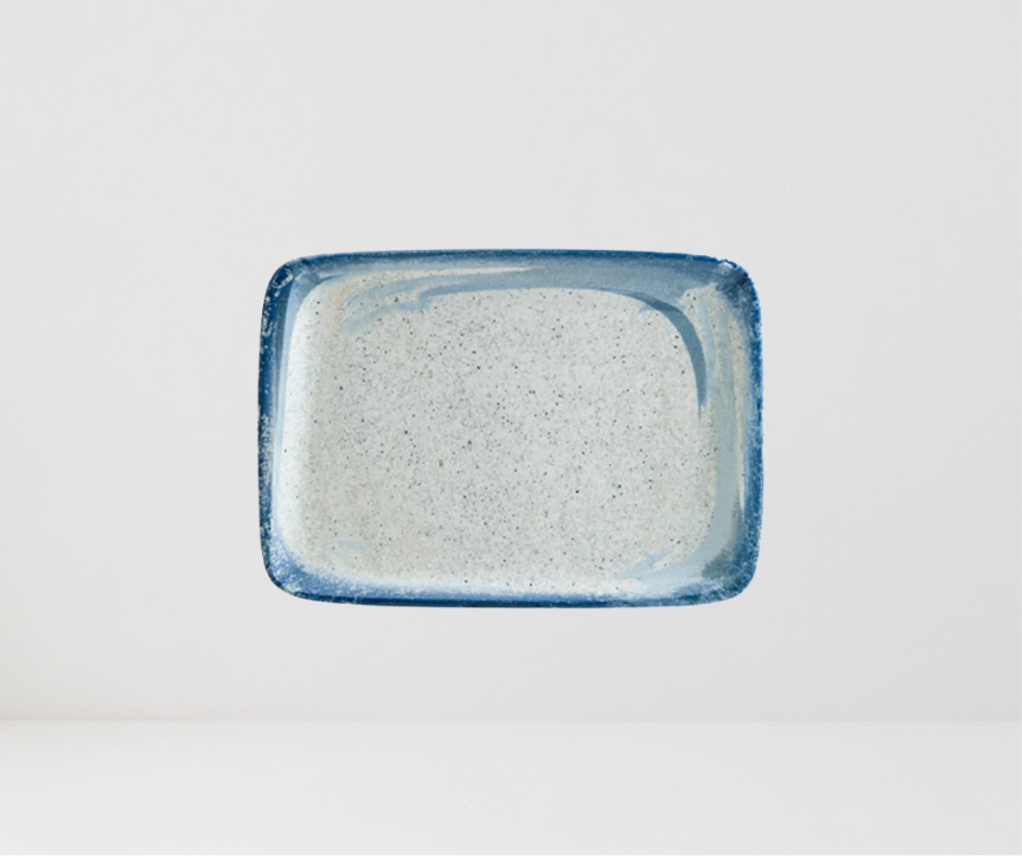 Plato cuadrado de 36x25 cm Coleccion Harena