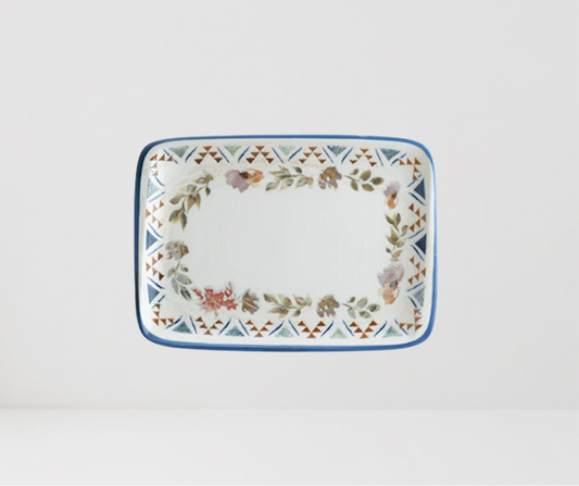 Plato Rectangular Spring Moove 23x16 cm
