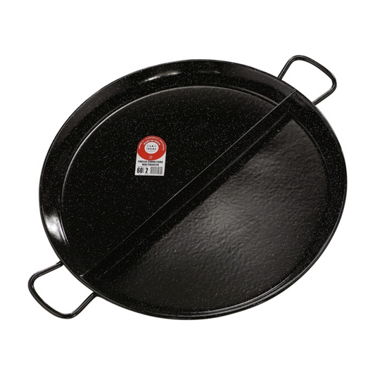 Paellera multigusto 60cm doble esmaltada