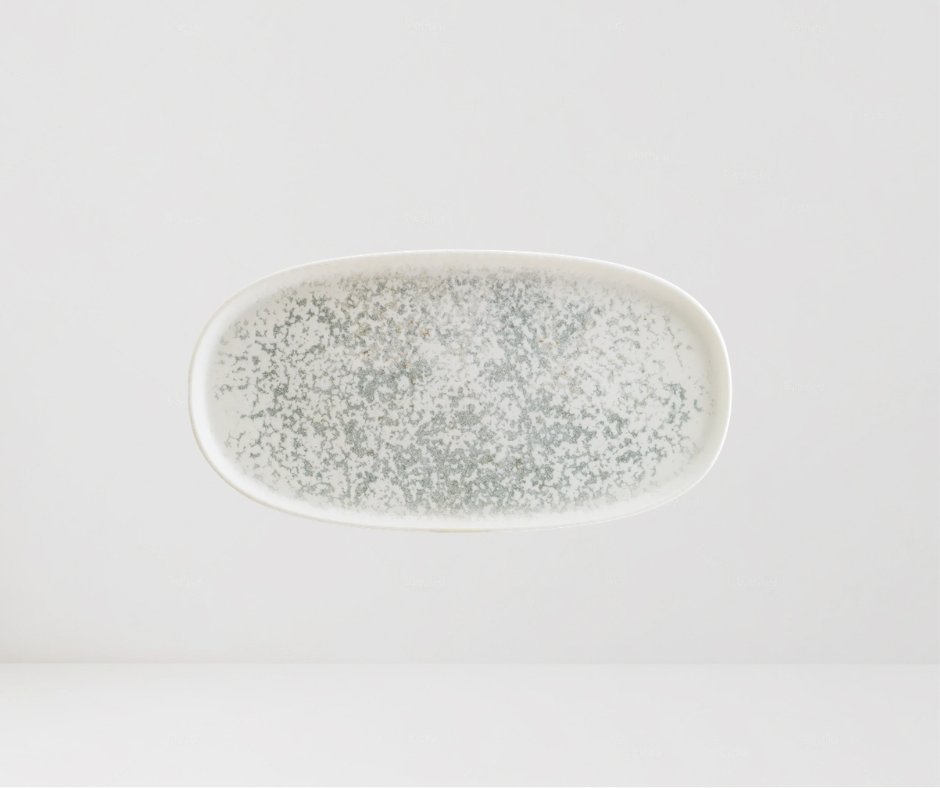 PLATO OVALADO LUNAR OCEAN 30 CM