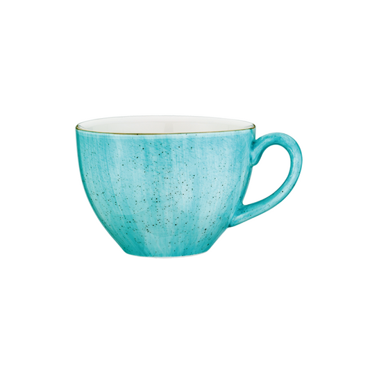 Taza 230 cc y Platillo Aqua 25x12 Colección Aqua