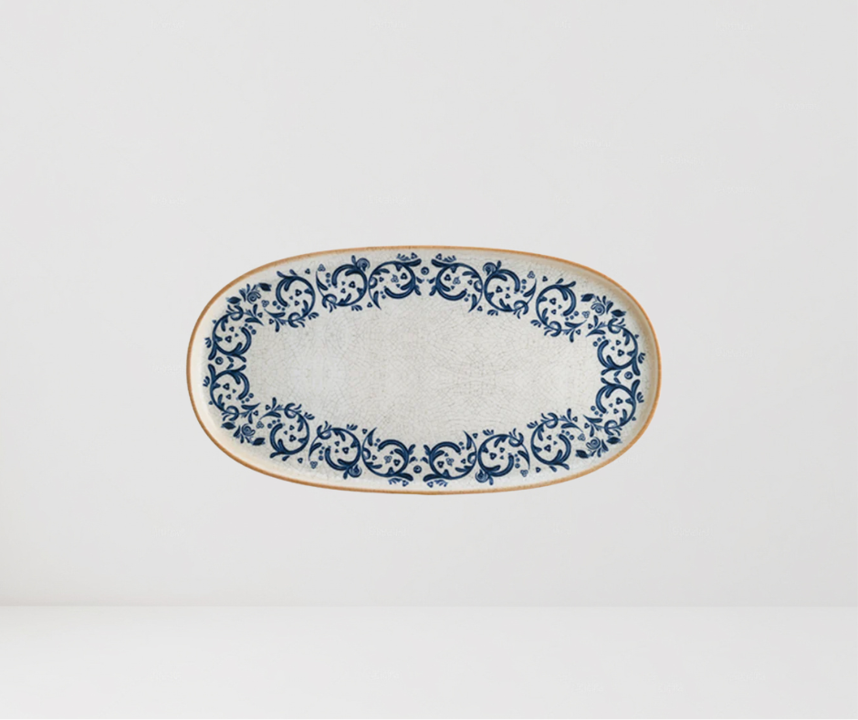 PLATO OVALADO VIENTO BONNA 30 CM