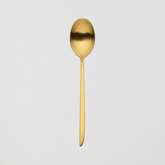 SET DE 12 CUCHARAS DE MESA COLECCIÓN ORCA GOLD