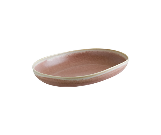 Plato Ovalado Pott Rosa 31x22 cm