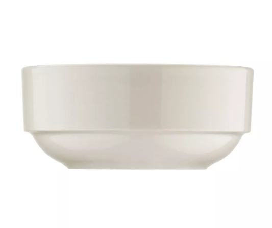 Ensaladera Bonna Banquet | Porcelana Apilable 8 cm | 120 ml | Blanco Cremoso