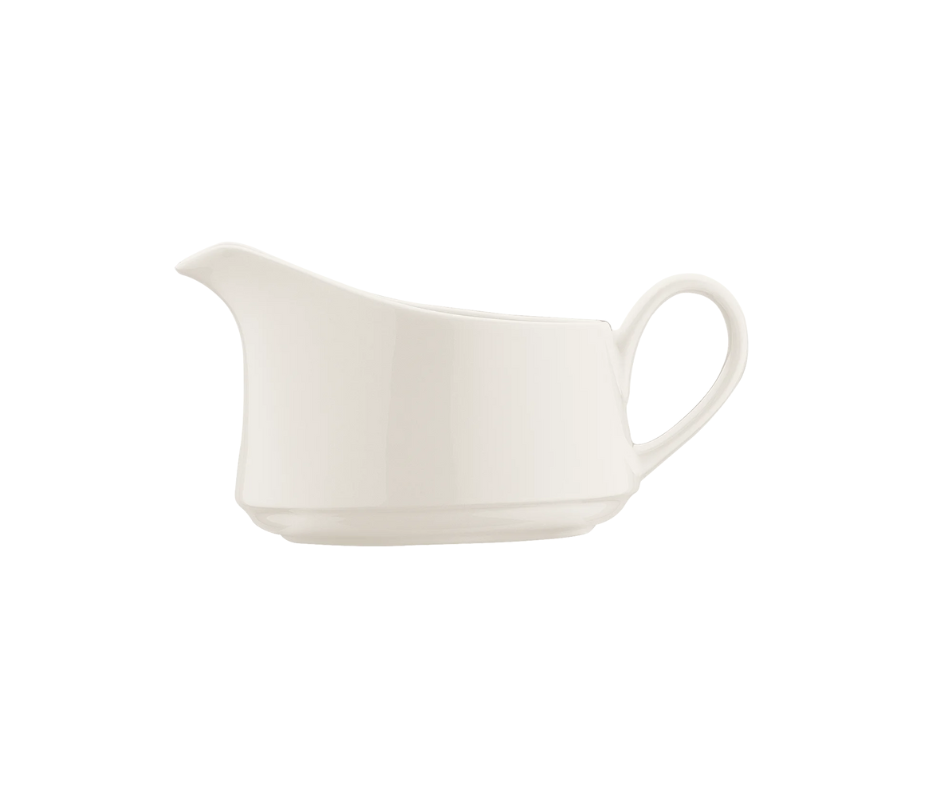 Salsera Gourmet Banquete | Porcelana 150 cc | Apta para Lavavajillas