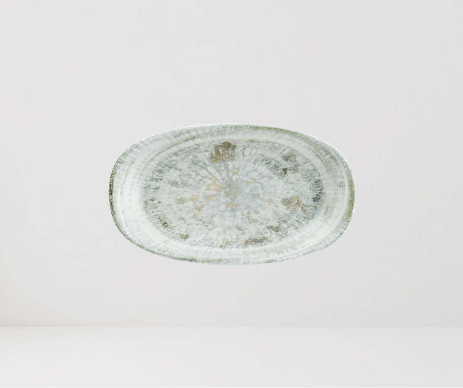 PLATO OVALADO ODETTE OLIVE GOURMET BONNA 15 X 8.5 CM