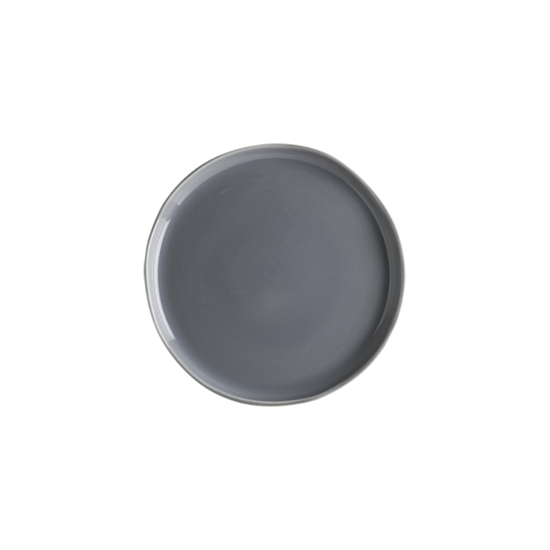 Plato Plano Gris Cras 25 cm