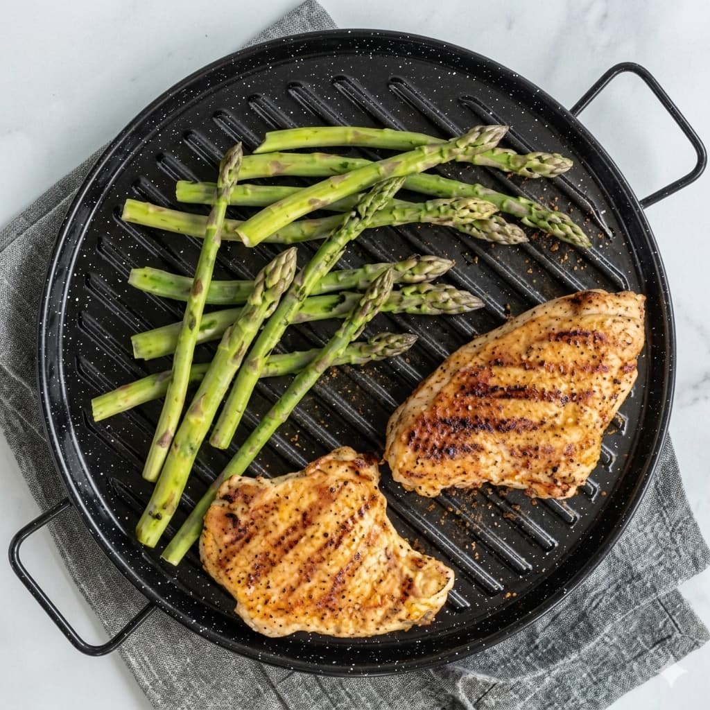 PLANCHA DE ASAR GRILL ESMALTADA 46 CM GARCIMA