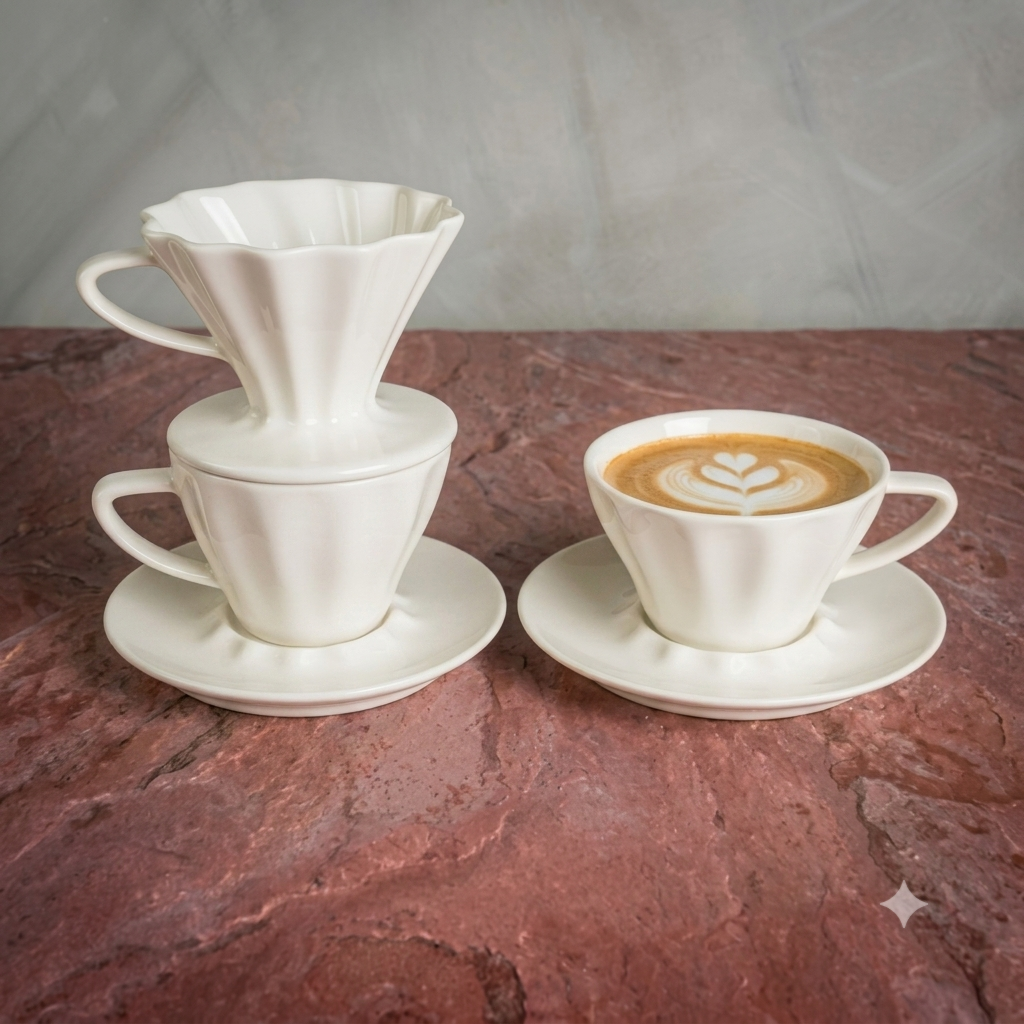 SET DE CAFÉ RAW