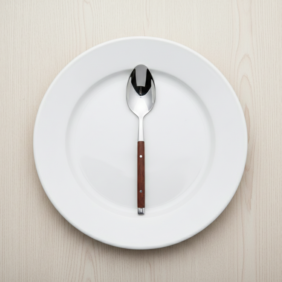 SET DE 12 CUCHARAS DE MESA COLECCIÓN RUSTIC