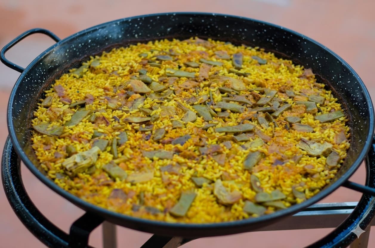 PAELLA ESMALTADA 34 CM - GARCIMA