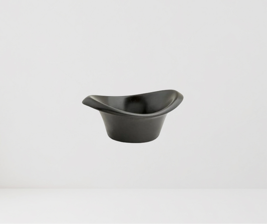 Bowl Aperitivo Negro Ovalado 9,5 x 6,8 x H4 cm