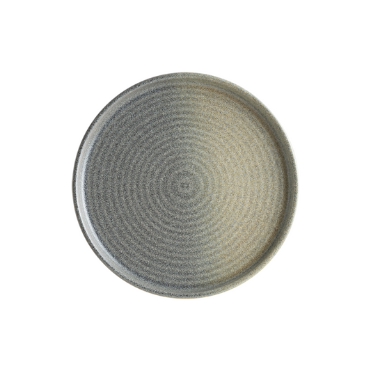 Plato Llano Hornfels Ripple 26 cm - Colección Hornfels