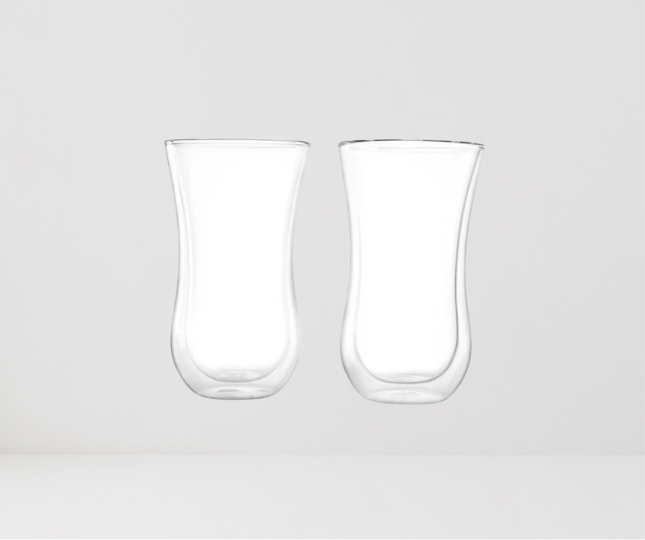 SET DE 2 VASOS DE DOBLE VIDRIO STOLZLE 330 ML