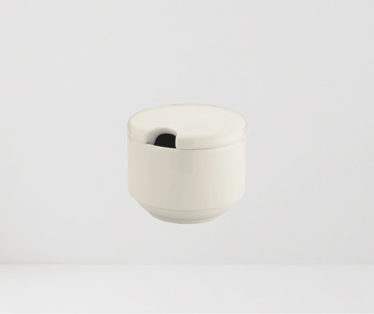 Tarro de porcelana Gourmet Banquet | Porcelana 130 cc | 7.2 cm