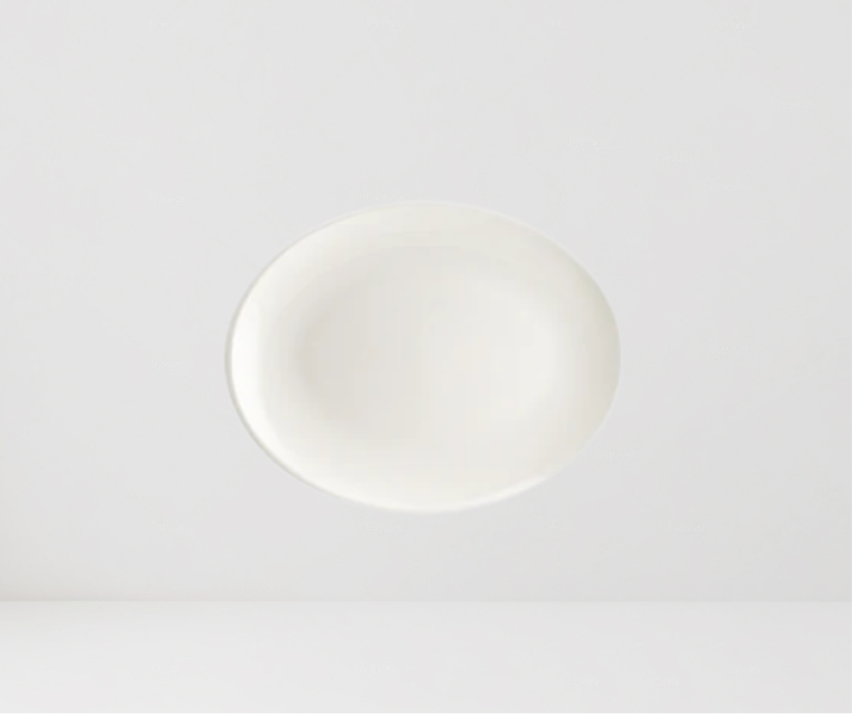Plato ovalado de 25 cm