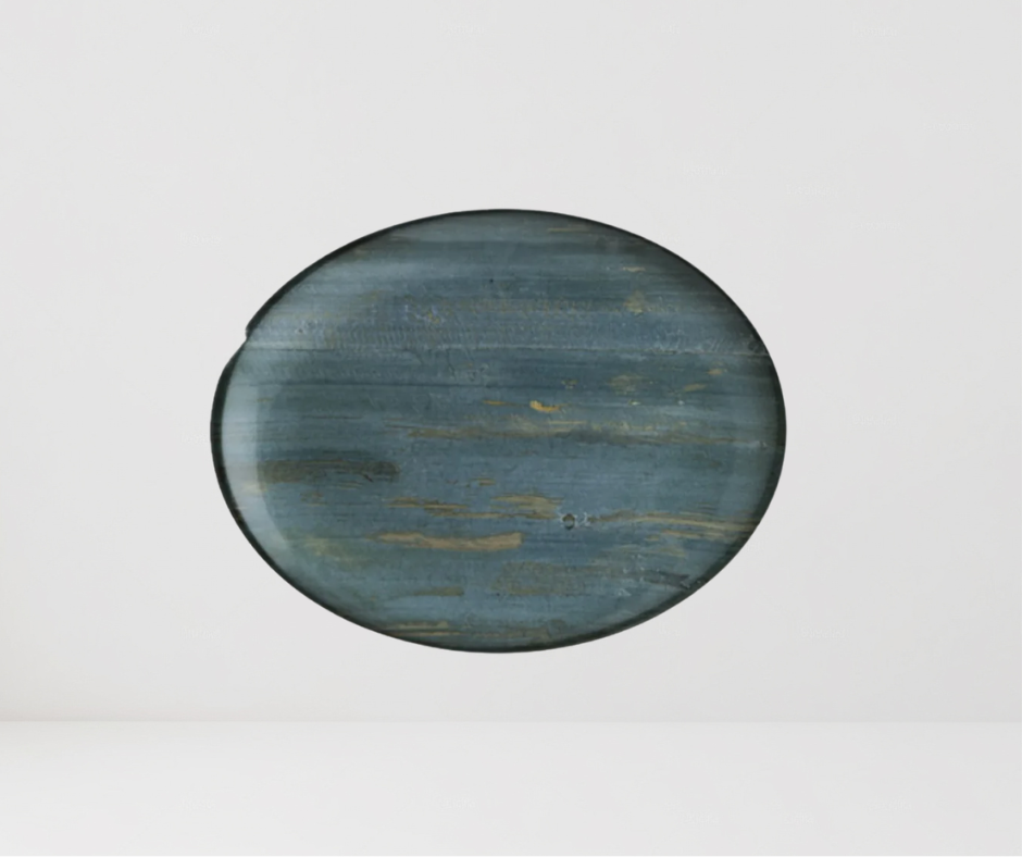 PLATO OVALADO MADERA 31*24 CM
