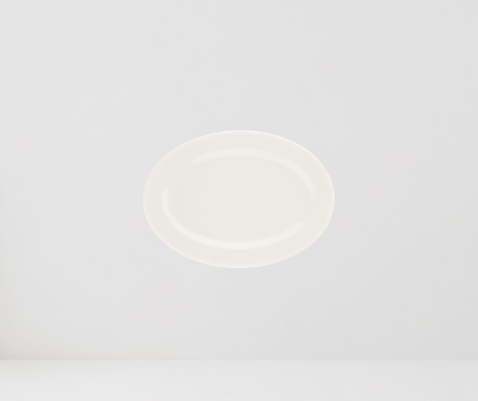 PLATO OVALADO RITA 35*25 CM