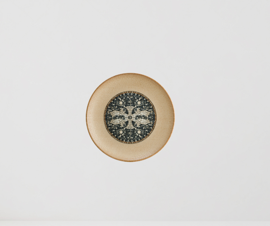 PLATO PLANO MESOPOTAMIA 27 CM