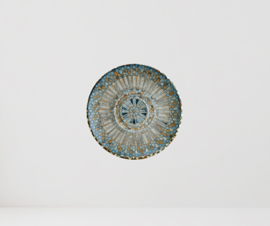 PLATO DE CONSOMÉ LUCA MOSAIC 19 CM