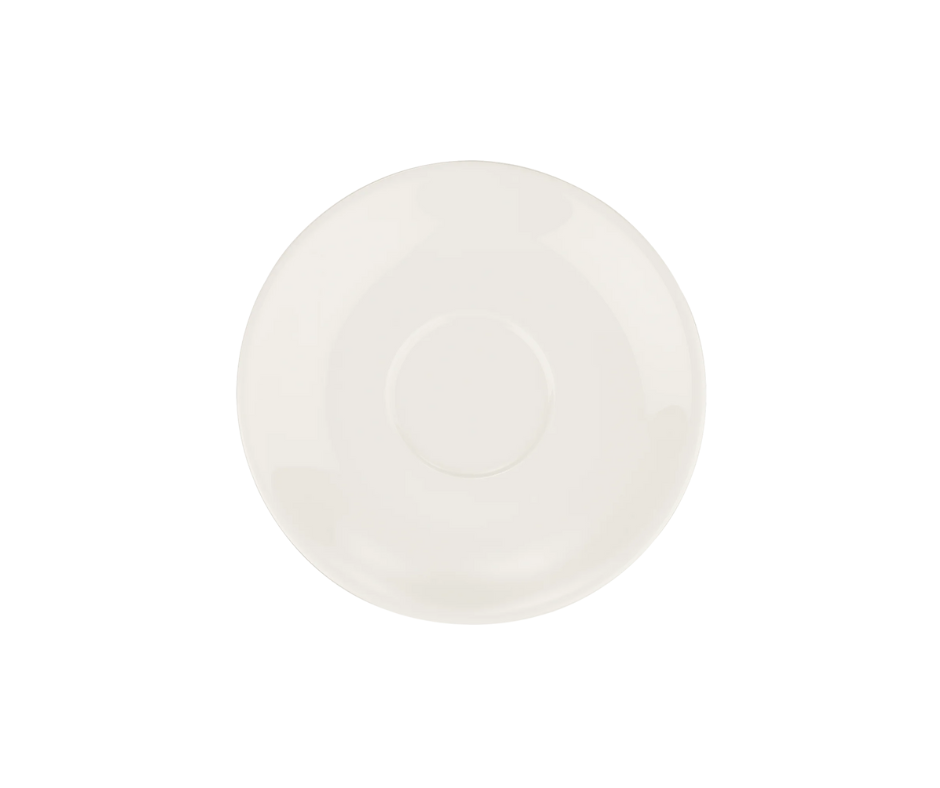 Platillo de Café Gourmet | Porcelana Edge Chip | 12 cm | Apto para Lavavajillas