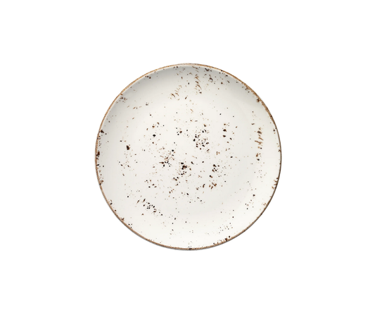 Plato Plano Gourmet Grano | Porcelana Edge Chip | 21 cm