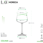 SET DE 6 COPAS COLMAR PARA VINO TINTO LAV 580 ML
