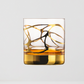 SET DE 2 VASOS DE WHISKY STARGATE GOLD DE CRISTAL EISH CON ORO DE 24K 400 ML